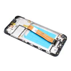 Lcd za samsung a015f galaxy a01 + touchscreen + frame black full org eu (gh81-18209a) ( LCD5457 )-2