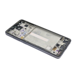 Lcd za samsung a528 galaxy a52s 5g + touchscreen + frame black full org (gh82-26861a/26863a) ( LCD6995 )-2