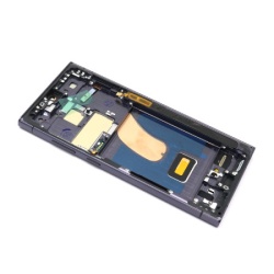 Lcd za samsung s918b galaxy s23 ultra+ touchscreen + frame oled small size black ( LCD9209 )-3