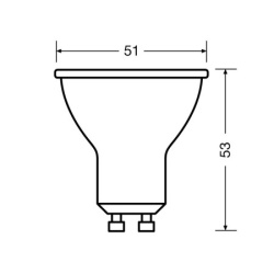 Ledvance LED sijalica toplo bela 6.9W ( 4058075096646E )-3