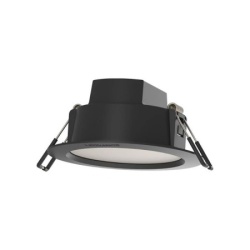 Ledvance led ugradna svetiljka ip44 115mm 8w/6500k,crna ( o61627 )
