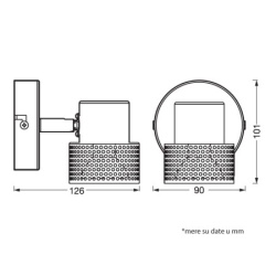 Ledvance  spot lampa 1xGU10   ( 4058075828667E )-2