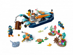 Lego city exploration explorer diving boat ( LE60377 ) - Img 3