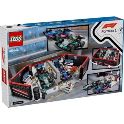 Lego city f1 garage  and  mercedes-amg  and  alpine cars ( LE60444 ) -2