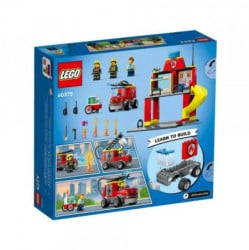 Lego city fire station and fire truck ( LE60375 )  - Img 3