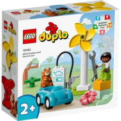 Lego duplo town wind turbine and electric car ( LE10985 )  - Img 2