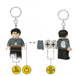 Lego Hari Poter privezak za ključeve sa svetlom: Hari ( LGL-KE201H ) - Img 4