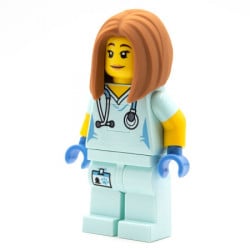 Lego Iconic lampa: medicinska sestra / veterinarka ( LGL-TO46 ) - Img 1