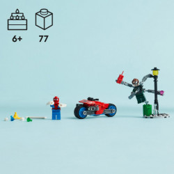 Lego Jurnjava motociklima: Spajdermen protiv Dok Oka ( 76275 ) - Img 4