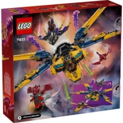 Lego ninjago ras and arins super storm jet ( LE71833 ) -2