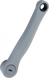 Leva poluga mtb siva ravna ( 3604505 )
