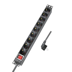 Logilink PDU 9 x šuko CEE 7/3, 2.0m, sa prekidačem ( 6476 )-3