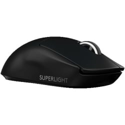 Logitech g pro x superlight 2 lightspeed gaming mouse - black - 2.4ghz - ewr2 ( 910-006631 ) -2