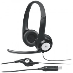 Logitech H390 corded headset black USB ( 981-000406 ) - Img 2