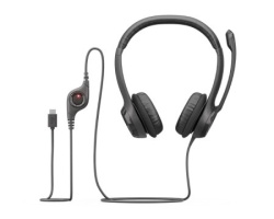 Logitech H390 Stereo USB-C slušalice sa mikrofonom crne -3
