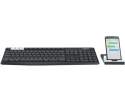 Logitech K375s bluetooth multi-device wireless US crna tastatura + stand - Img 3