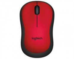 Logitech M220 Silent Mouse Wireless Miš - crveni - Img 1