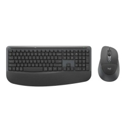 Logitech MK880 Signature Comfort Plus Wireless Desktop YU, Graphite