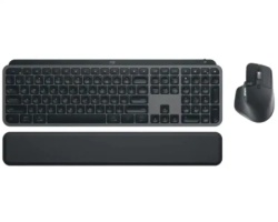 Logitech mx keys s bežIčna tastatura + miš combo graphite us-1