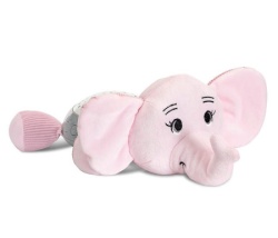 Lorelli muzicka kutija za bebe sa nocnim svetlom - pink slonce ( 10280140010 )