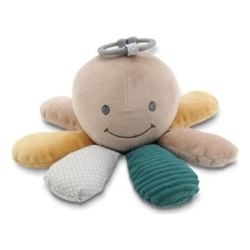 Lorelli plisana igracka - octopus blue and beige natural ( 10191650001 )