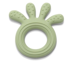 Lorelli silikonska glodalica za bebe octopus - natural fresh green ( 10210860004 ) -2