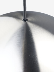 Luster Ø35cm brušeni hrom-2