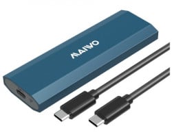 Maiwo externo kućište USB-C 3.1 na M.2 NVMe/SATA aluminium, K1690 - Img 1