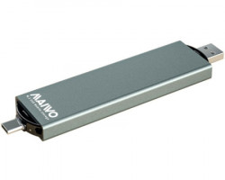 Maiwo externo kućište USB-C/USB(A) 3.2 na M.2 NVMe/SATA K1683P2 - Img 2