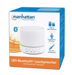 Manhattan 165303 LED, 3W white Bluetooth zvučnik -6