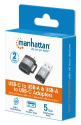 Manhattan 356329 USB 3.0 - USB-C M/F - F/M set 2 adaptera-4