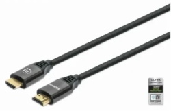 Manhattan 8K@60Hz 355933 Ultra High Speed HDMI Cable with Ethernet, 1 m Kabl