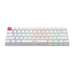 Marvo saber 61 kg933g wh bela Tastatura usb ( 25092 )