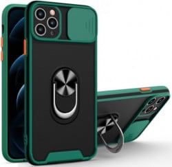 MCTR8-IPHONE 11 Pro Futrola Magnetic Defender Silicone Dark Green - Img 1