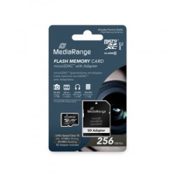 Mediarange germany memorijska kartica 256gb micro sdxc/uhs-1/+adap c10/mr946 ( MCMR946/Z )
