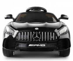 Mercedes AMG GT-R model 265 Licencirani Auto za decu sa kožnim sedištem i mekim gumama - Crni - Img 2