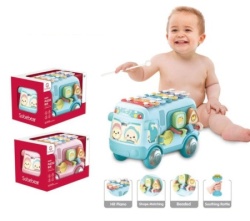 Merx baby autobus-roze i plavi ( ms74510 )