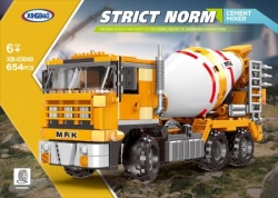 Merx kocke bager 654 pcs ( ms75418 )