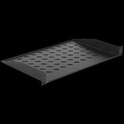 Mirsan polica fiksna 400mm rack 191U crna MR.RAK1U40.01