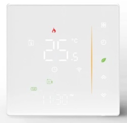 Moes zht-006-ga-wh-ms pametni termostat za bojler beli smart zigbee ( 400-1185 )