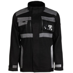 Monsun Radna bluza ms10 krakow 100% pamuk, crno/siva vel.s ( 60555 )