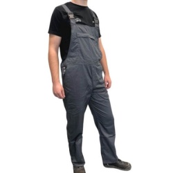 Monsun Radne pantalone klasik na tregere, sive vel.4xl ( 60614 )