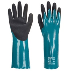 Monsun Rukavice ms60 hemijske nitrilne sandy grip 30cm vel.9 ( 60511 )