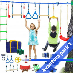 Motion Sport Prenosni Avantura Park 1 sa preprekama za decu ( OM-911956 ) - Img 9