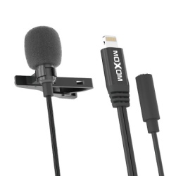 Moxom mikrofon mx-ax37 lightning crni ( R2184 )