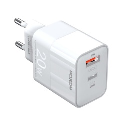 Moxom mx-hc134 20w type c na type c beli Kucni punjac  ( P1110 )-1