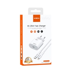 Moxom mx-hc139 25w type c na lightning beli Kucni punjac ( P1111 )-3
