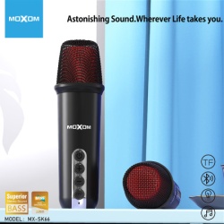  Moxom mx-sk66 zvucnik bluetooth sa dva mikrofona crni ( zv955 )-3