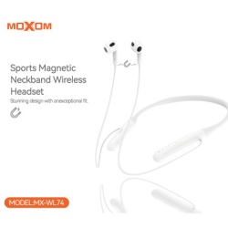 Moxom Slusalice bluetooth mx-wl74 bele ( SL1559 )-3