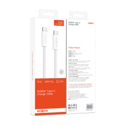 Moxom Usb data kabal lx-cb907 type-c na type-c beli ( U2114 )-2